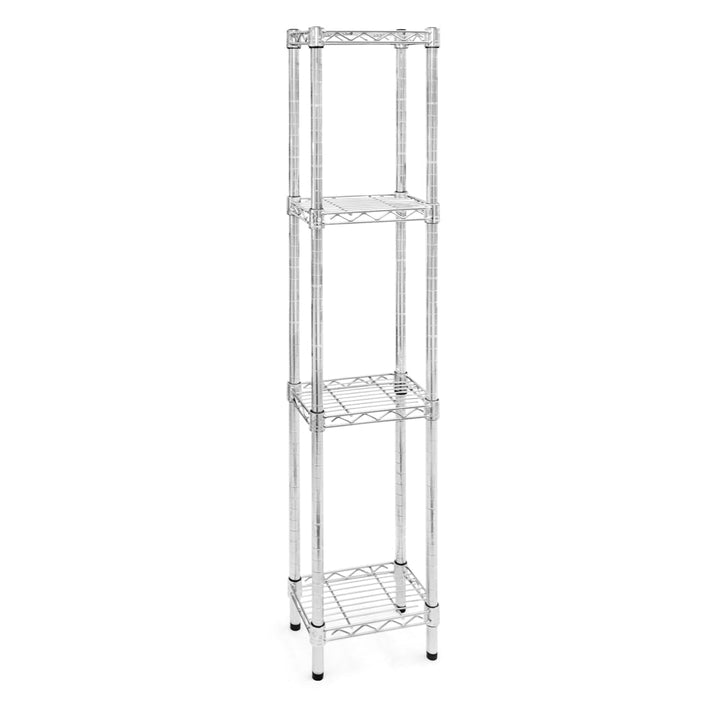 8"d 4-Shelf Wire Shelving Units