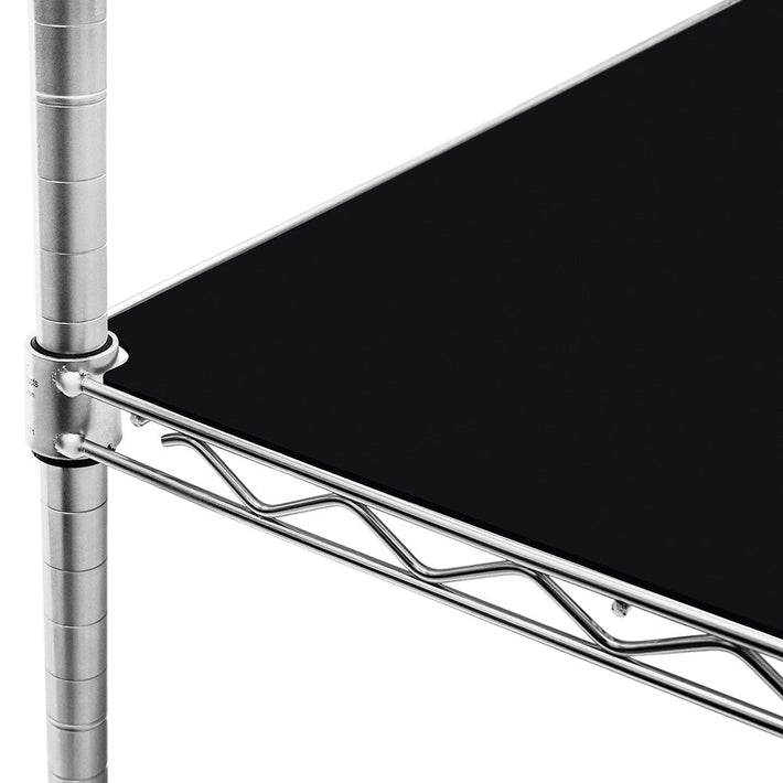 Black Poly Wire Shelf Liners