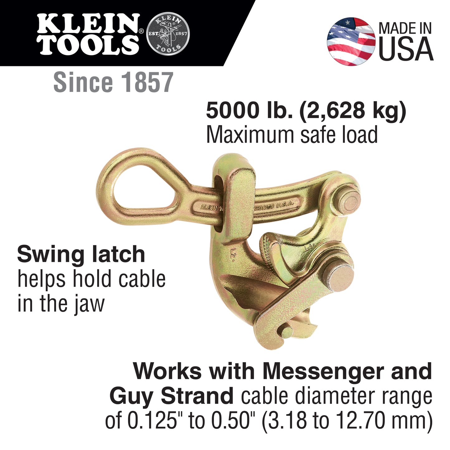 Klein Haven's® Grip with Swing Latch (1604-20L)