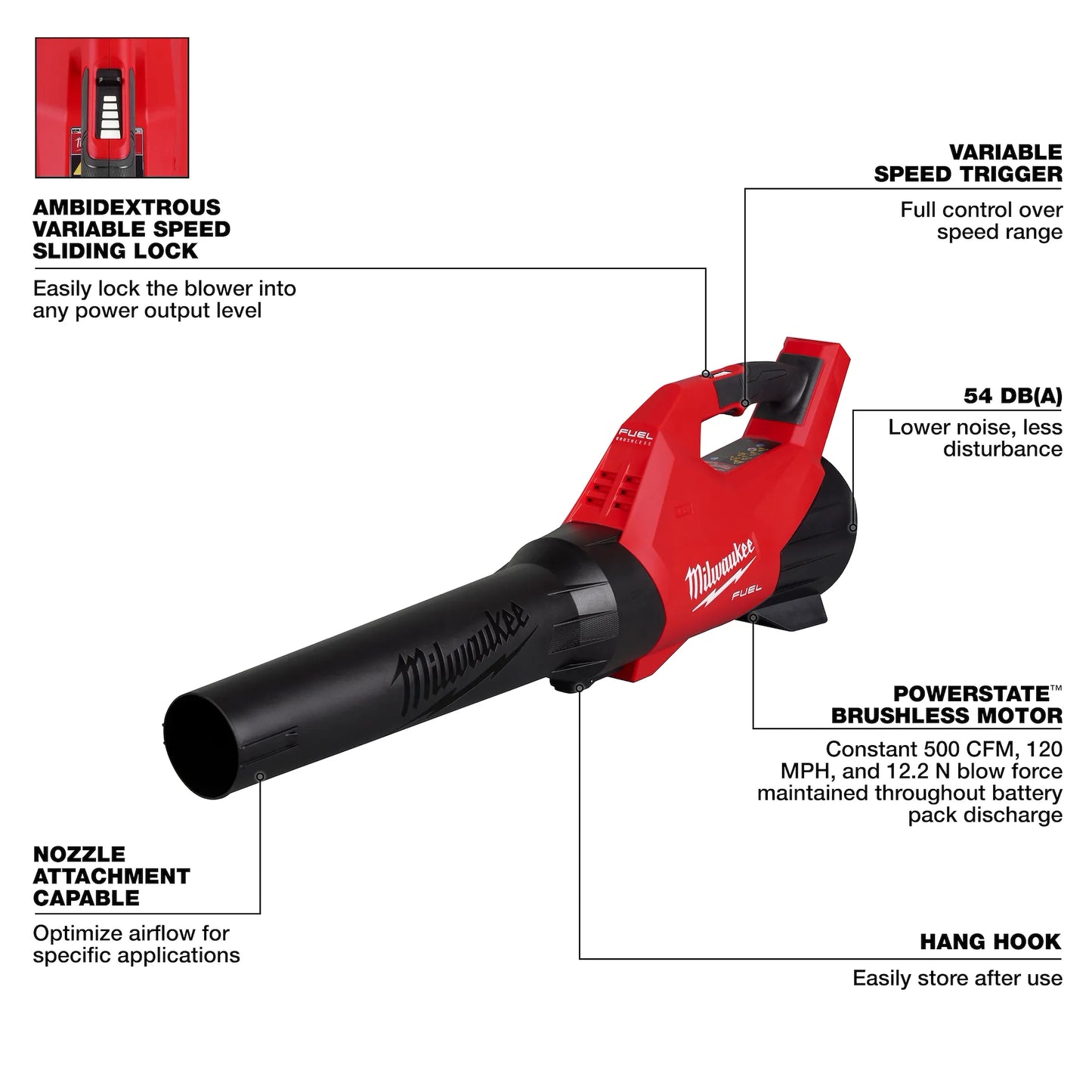 Milwaukee M18 FUEL™ Blower (3017-20)