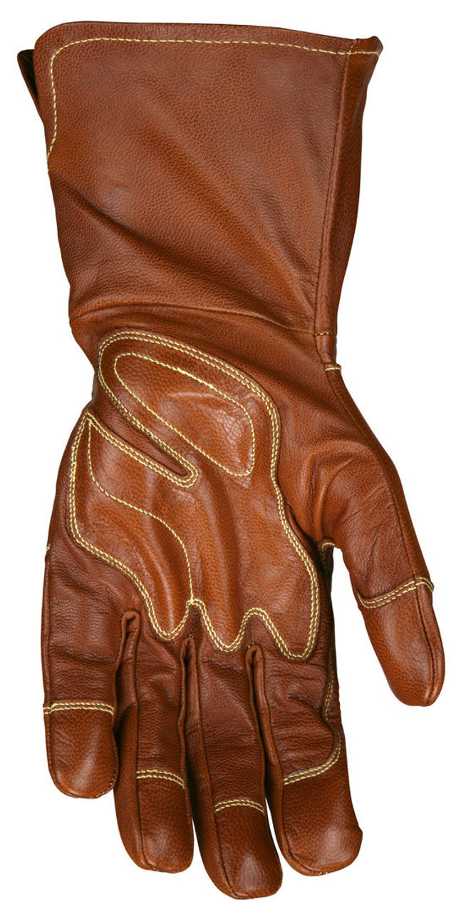 MCR Saftey Mustang Utility Leather Work Gloves Size XL (MU3624GK)