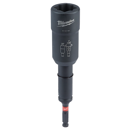 Milwaukee SHOCKWAVE™ Lineman's 3-in-1 Distribution Utility Socket (49-66-5101)