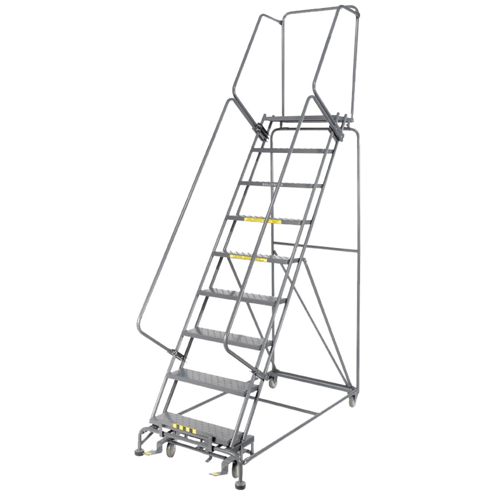 Ballymore 9 Step Rolling Ladder with Lockstep
