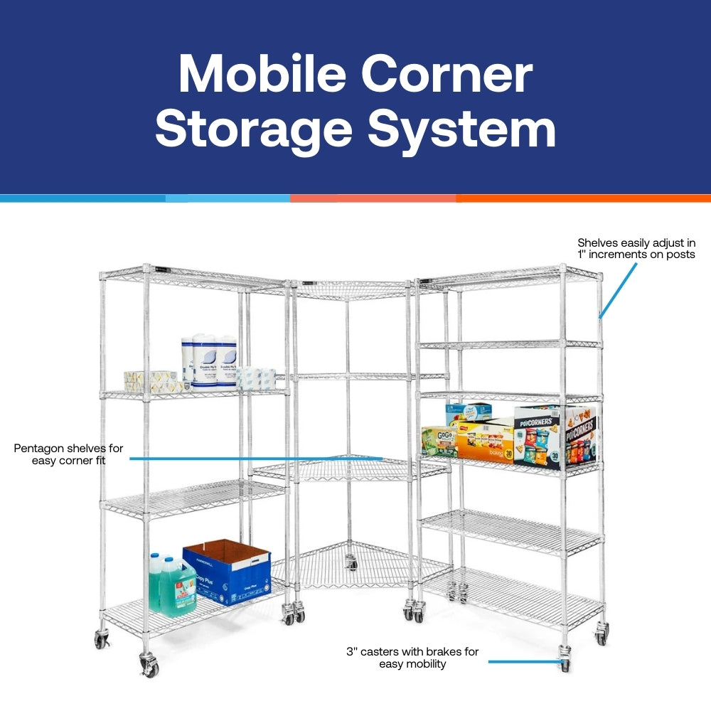 Mobile Corner Storage System