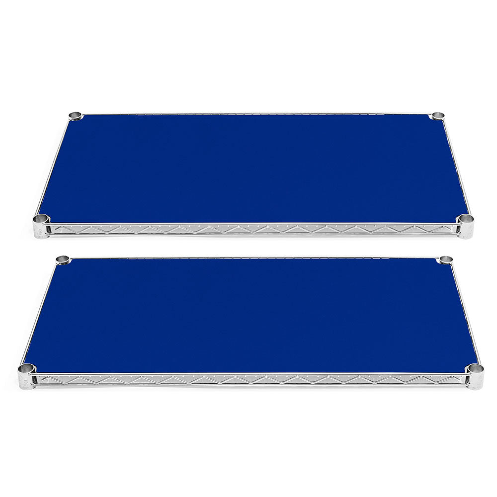 24"d x 72"w Plastic Wire Shelf Liners for Side Panels - 2-Pack