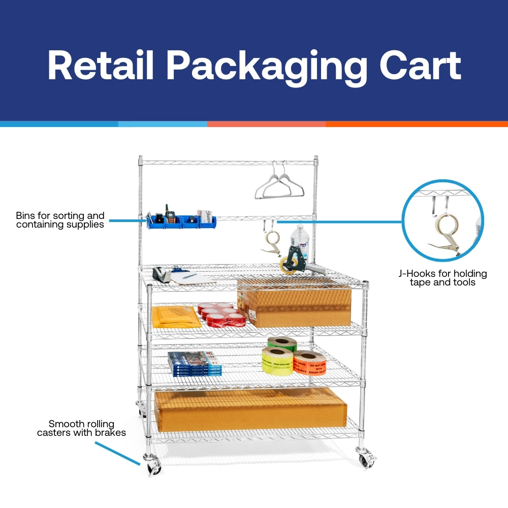 Retail Packaging Cart