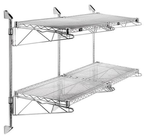 Adjustable Double Wire Shelf Brackets