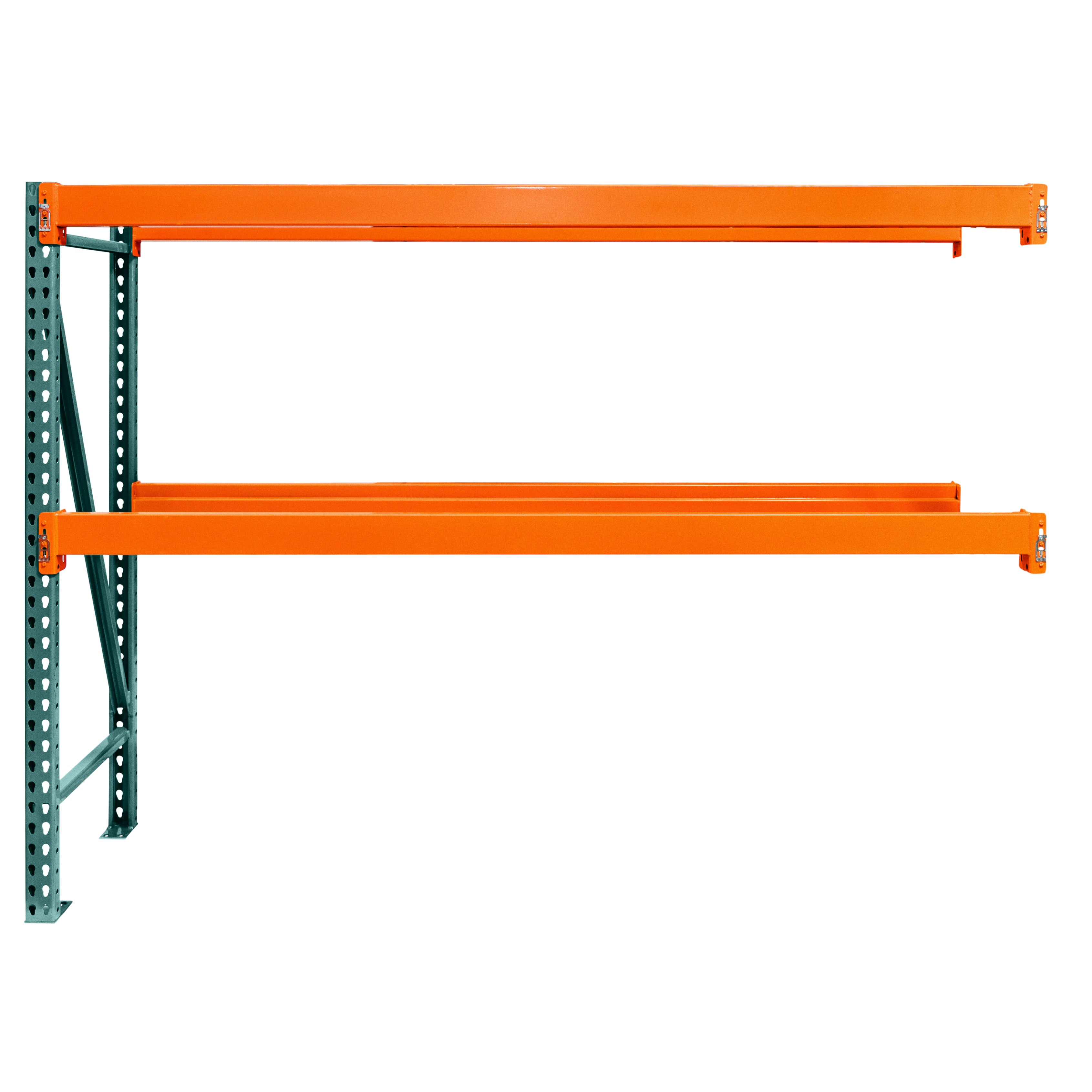 SPECIAL BUY 42"d x 120"h 2Tier Teardrop Pallet Rack AddOn Units