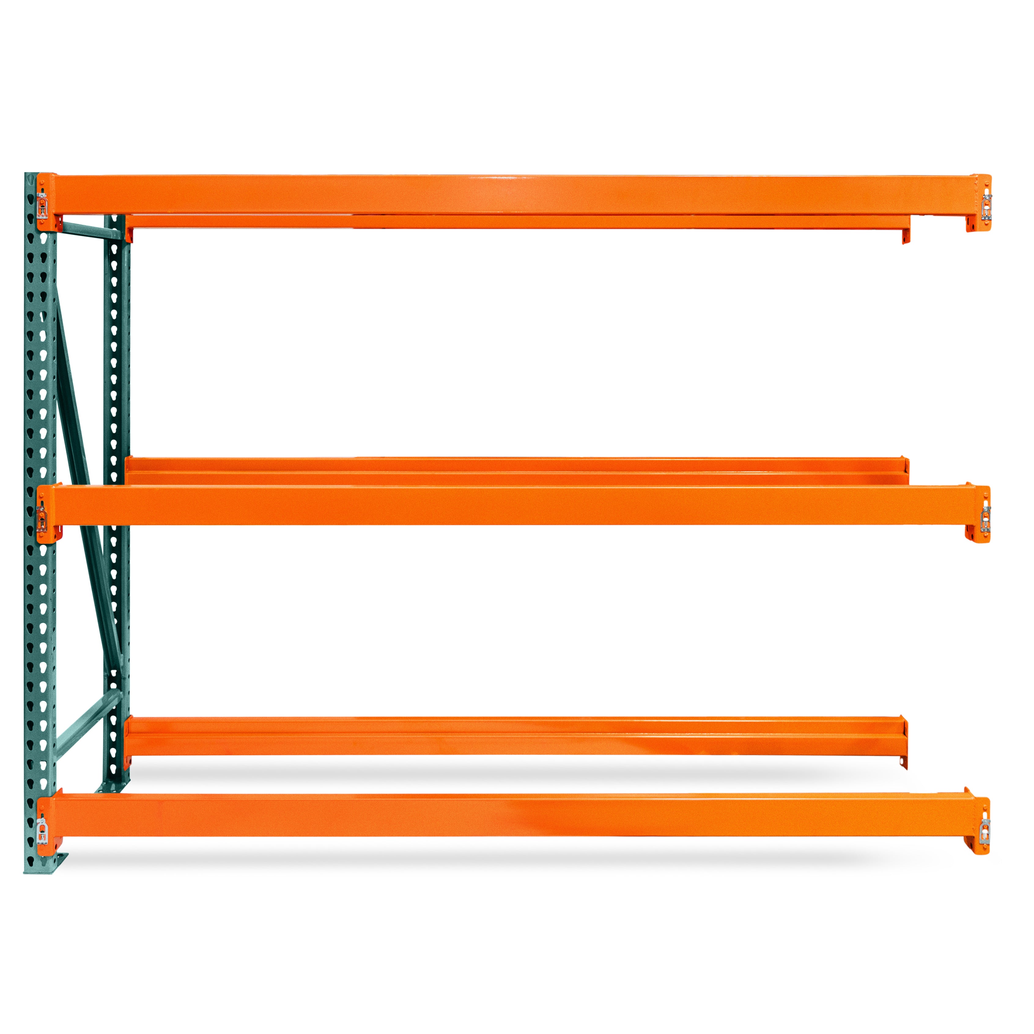 SPECIAL BUY 48"d x 144"h 3Tier Teardrop Pallet Rack AddOn Units He