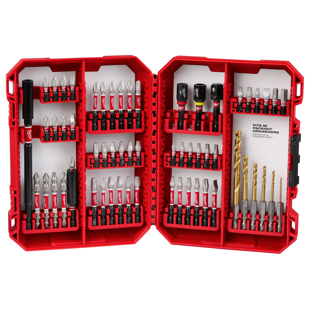 Milwaukee SHOCKWAVE™ Impact Duty Drill & Drive Set - 60PC (48-32-4097)