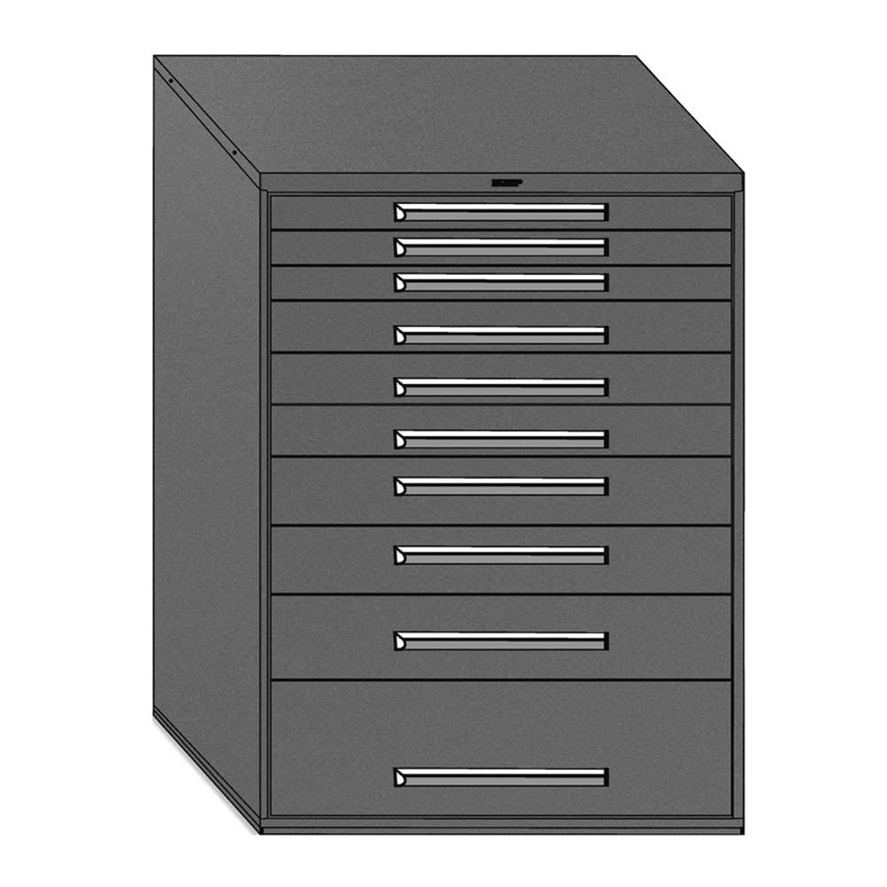Modular Drawer 10 Drawers by Equipto Shelving Inc.