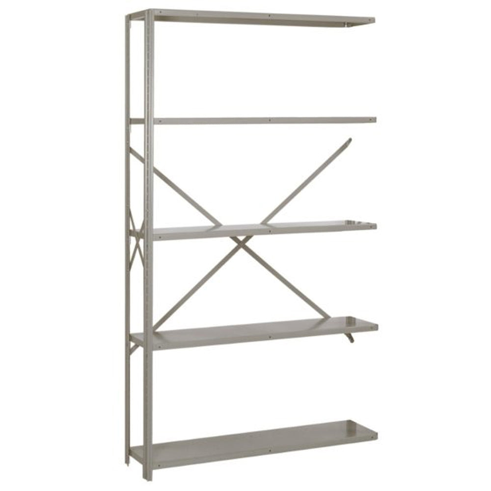 48"w x 84"h Lyon 8000 Series Open Steel Shelving - 20-Gauge, Heavy-Duty