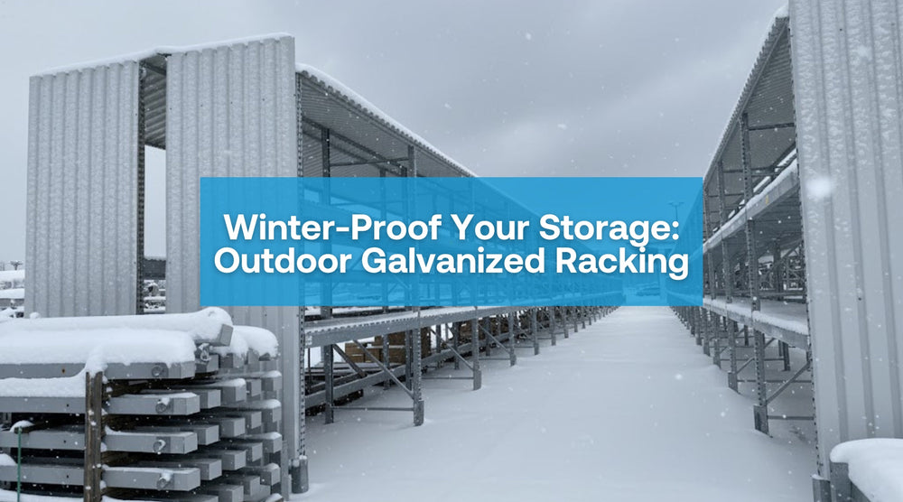 Outdoor Galvanized Racking for Winter