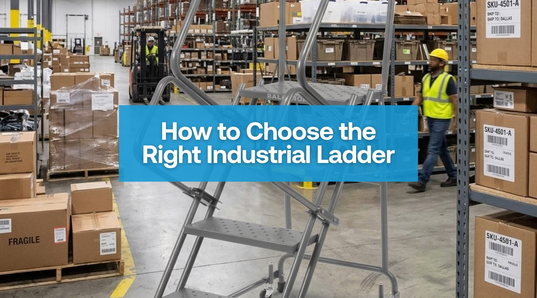 How to Choose the Right Industrial Ladder