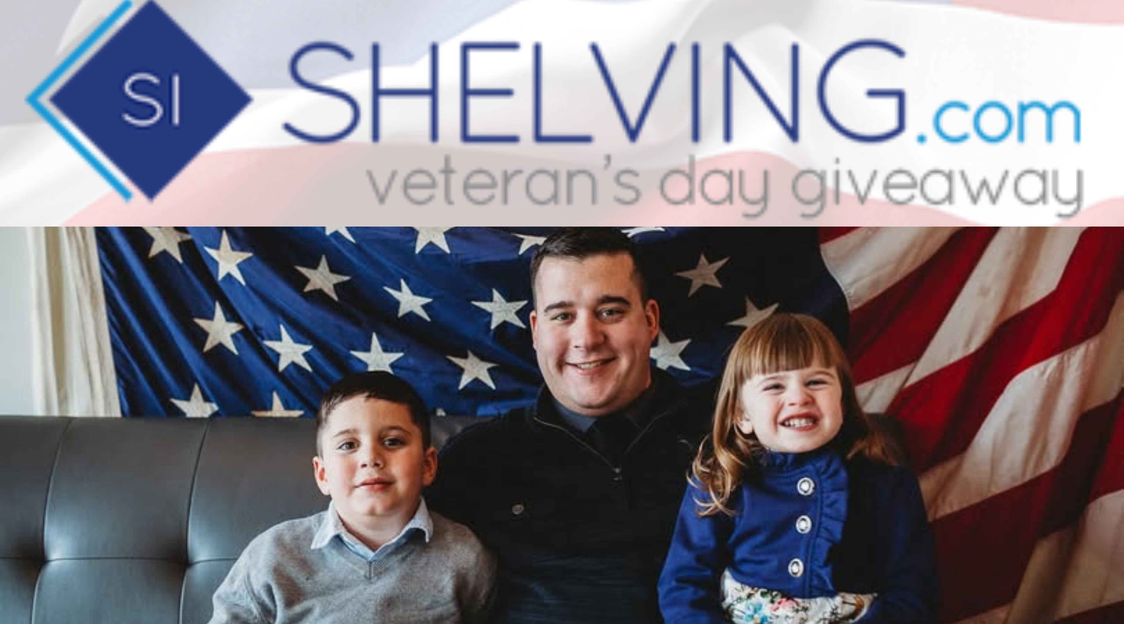 Veteran Wins $2,500 Home Storage System from Shelving, Inc.