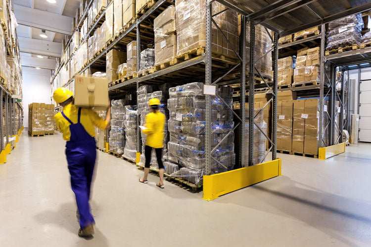 warehouse workers