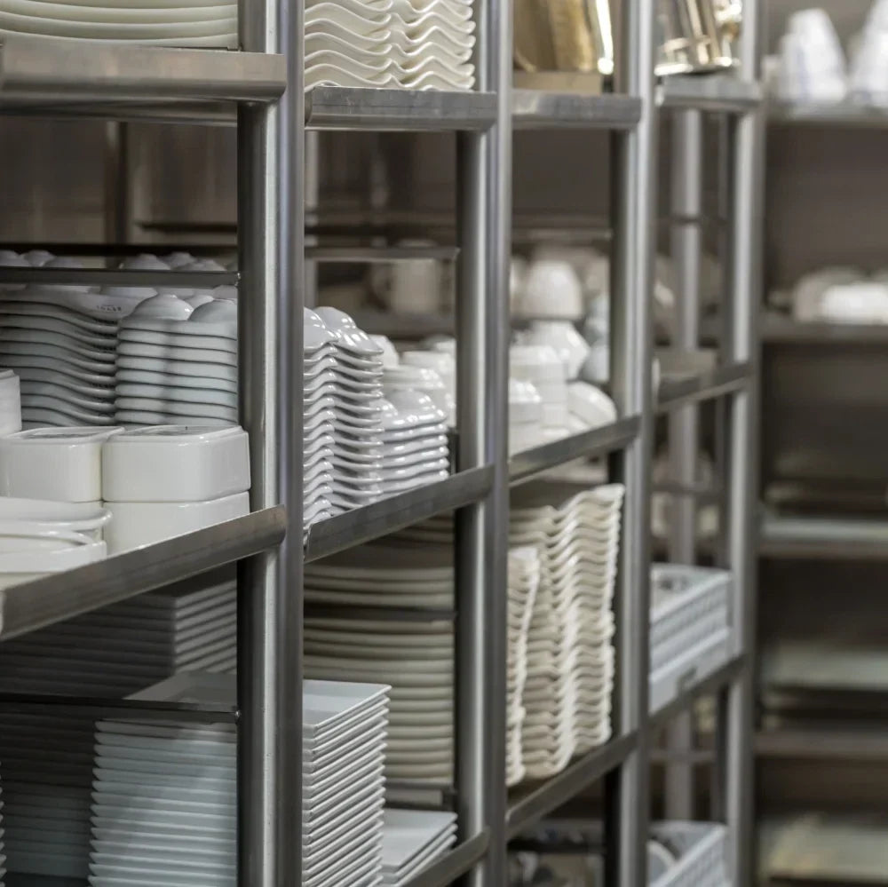 How to Choose Commercial Kitchen Shelving for Restaurants and Foodservice