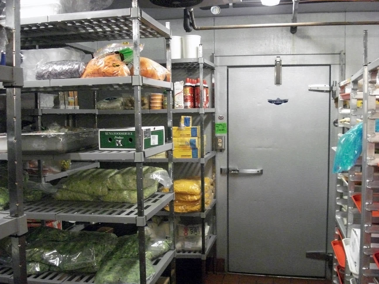 walk in freezer