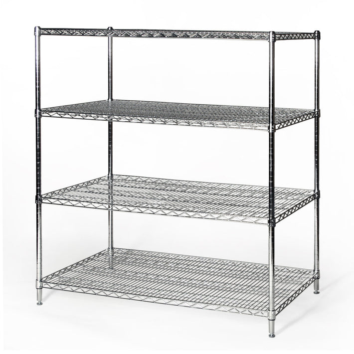 30"d 4-Shelf Wire Shelving Units