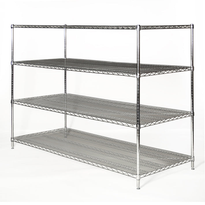 36"d 4-Shelf Wire Shelving Units