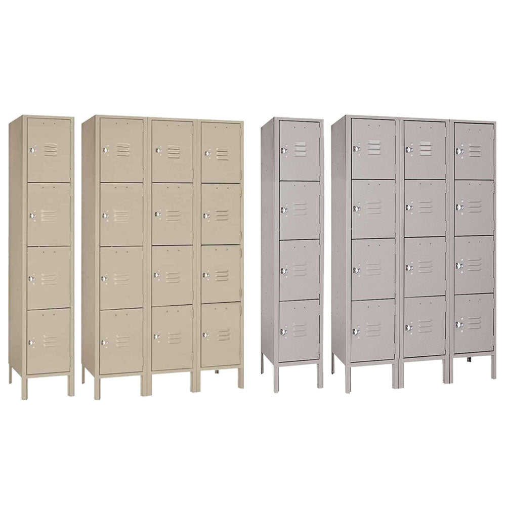 4-Tier Lockers – Shelving Inc.