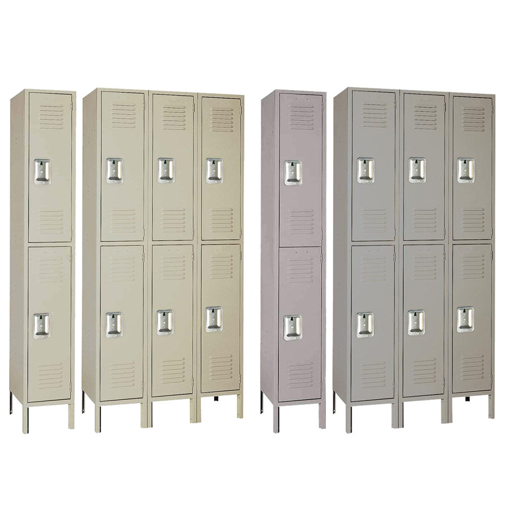 Double Tier Lockers – Shelving Inc.
