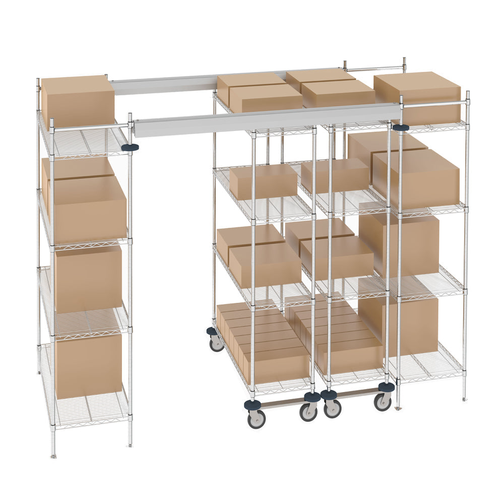 Metro Top-Track High-Density Shelving – Shelving Inc.
