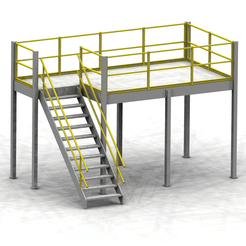 Mezzanine Rack Kit Warehouse Mezzanines & Storage Platforms – Shelving Inc.