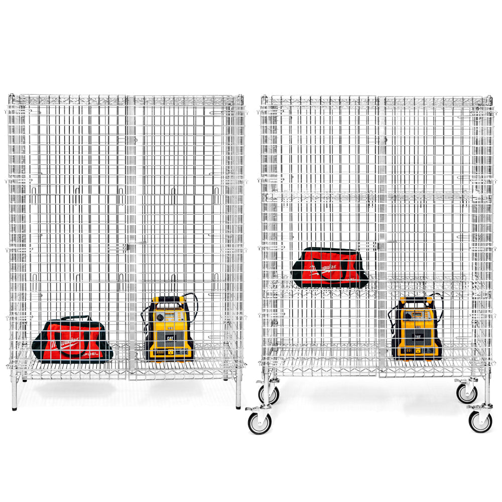 Wire Security Cages & Carts – Shelving Inc.