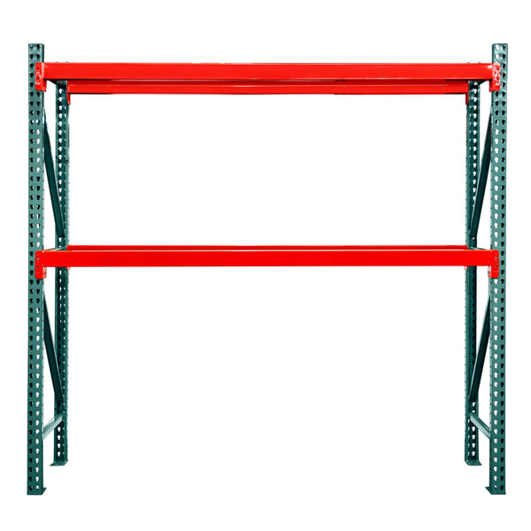 Powder-Coated Teardrop Pallet Rack - Starter Units