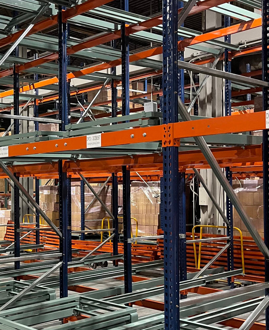 Push Back High Density Racking