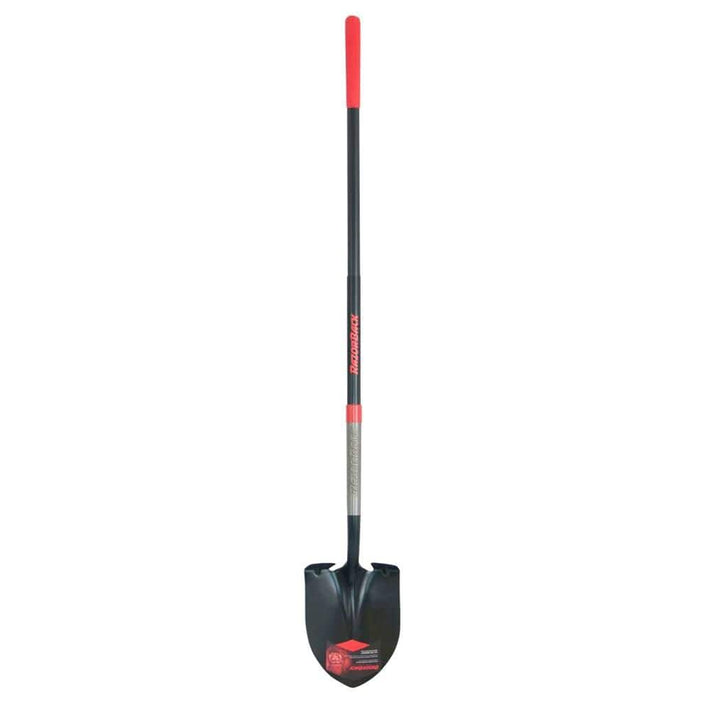 Ames Razor-Back Pointed Digging Shovel — Fiberglass Handle, Model# 2594400 (2594400)