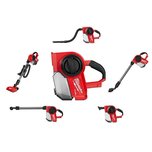 Milwaukee M18 FUEL 18-Volt Lithium-Ion Brushless 0.25 Gal. Cordless Jobsite Wet/Dry Vacuum (Vacuum-Only) (0940-20)