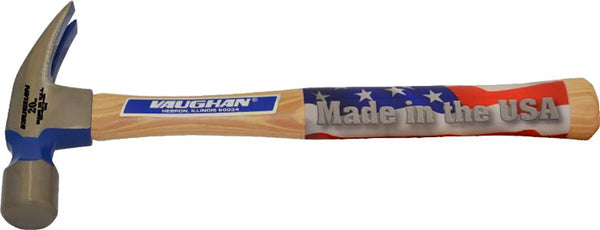 Vaughan 20 oz Smooth Face Rip Hammer, 14" Hickory Handle (10500)