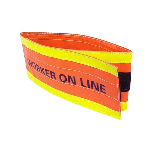 Estex Pole Wrap for Hold Card-45 Inches Long “Worker on Line” (1180-45)
