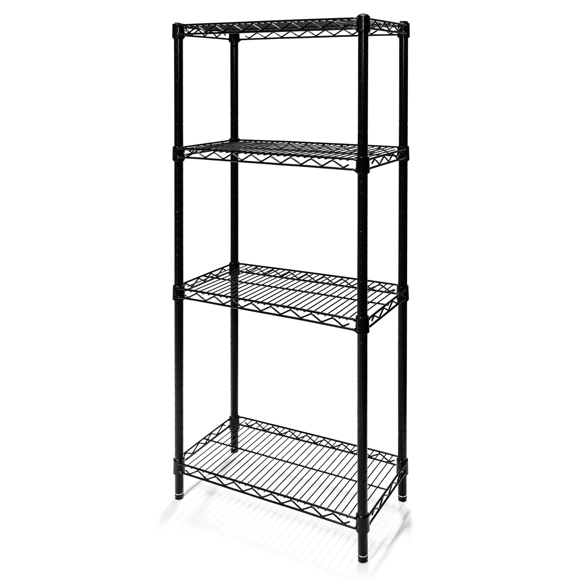 巻物棚　英語　MPS Amazon.com: FixtureDisplays® 4-Tiered 18