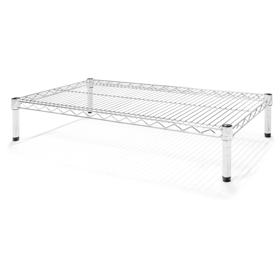 18x36 chrome wire shelf only, heavy-duty 36-inch wide industrial replacement shelf, 18-inch deep NSF-certified steel wire tier - SI Brand stocked in Michigan