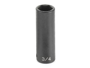 Grey Pneumatic 2024D 1/2" Drive x 3/4" Deep Impact Socket
