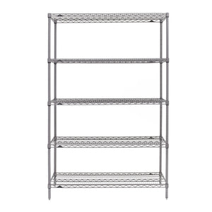 21"d x 74"h - Metro Super Erecta 5-Shelf Starter Units - Metroseal 4