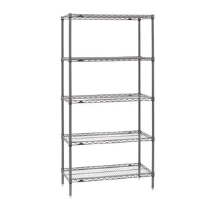 21"d x 74"h - Metro Super Erecta 5-Shelf Starter Units - Metroseal 4