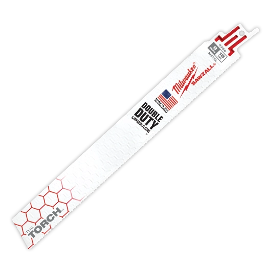 Milwaukee 9" 18 TPI The Torch™ SAWZALL® Blades (100 Pk) (48-01-7788)