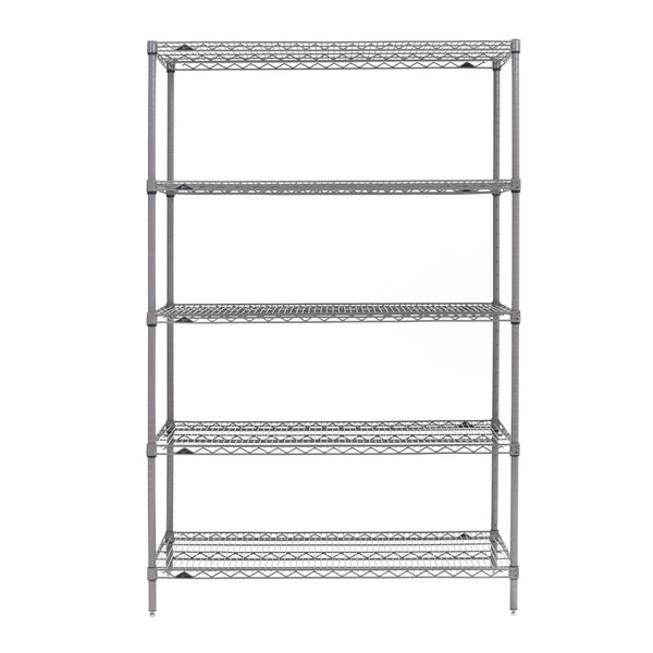 24"d x 74"h - Metro Super Erecta 5-Shelf Starter Units - Metroseal 4