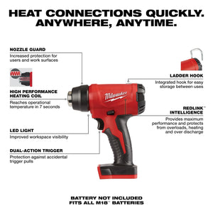 Milwaukee M18™ Compact Heat Gun (2688-20)