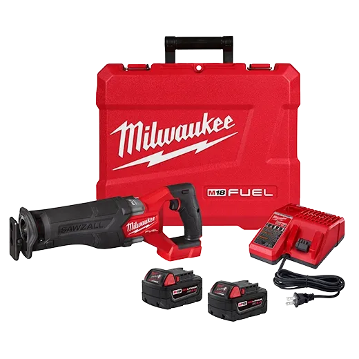 Milwaukee M18 FUEL™ SAWZALL® Reciprocating Saw - 2 Battery XC5.0 Kit (2821-22)