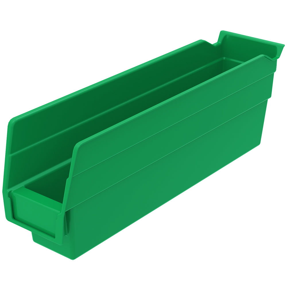 11-5/8"d x 2-3/4"w x 4"h Nesting Shelf Bins - 24 Pack