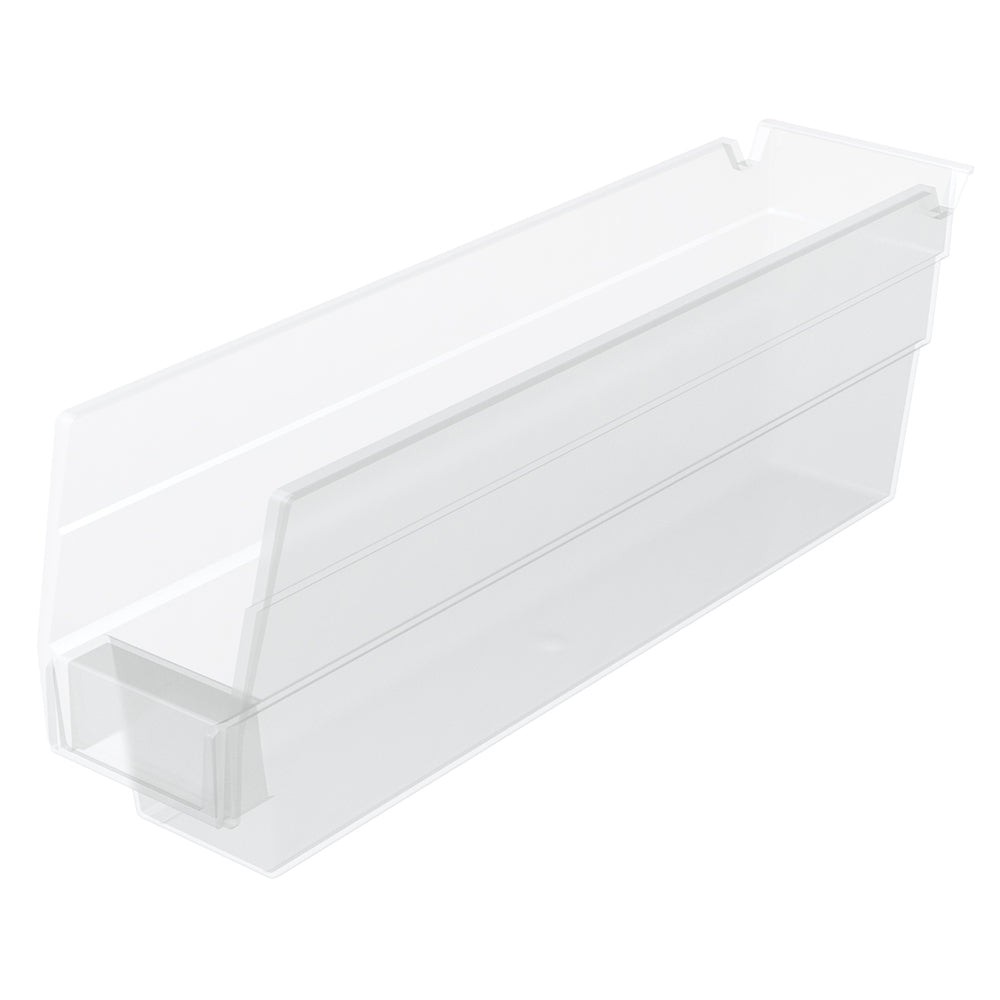 11-5/8"d x 2-3/4"w x 4"h Nesting Shelf Bins - 24 Pack