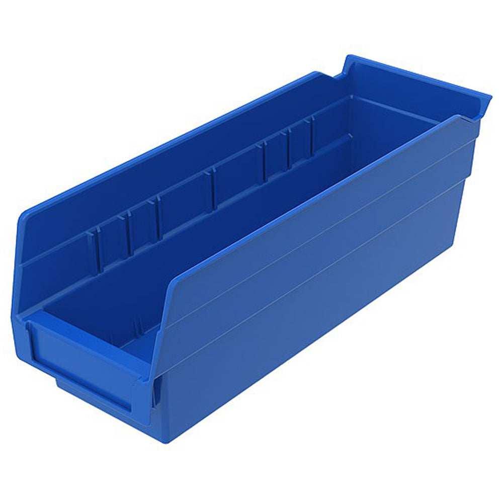 11-5/8"d x 4-1/8"w x 4"h Nesting Shelf Bins - 24 Pack