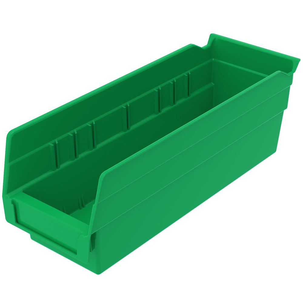 11-5/8"d x 4-1/8"w x 4"h Nesting Shelf Bins - 24 Pack