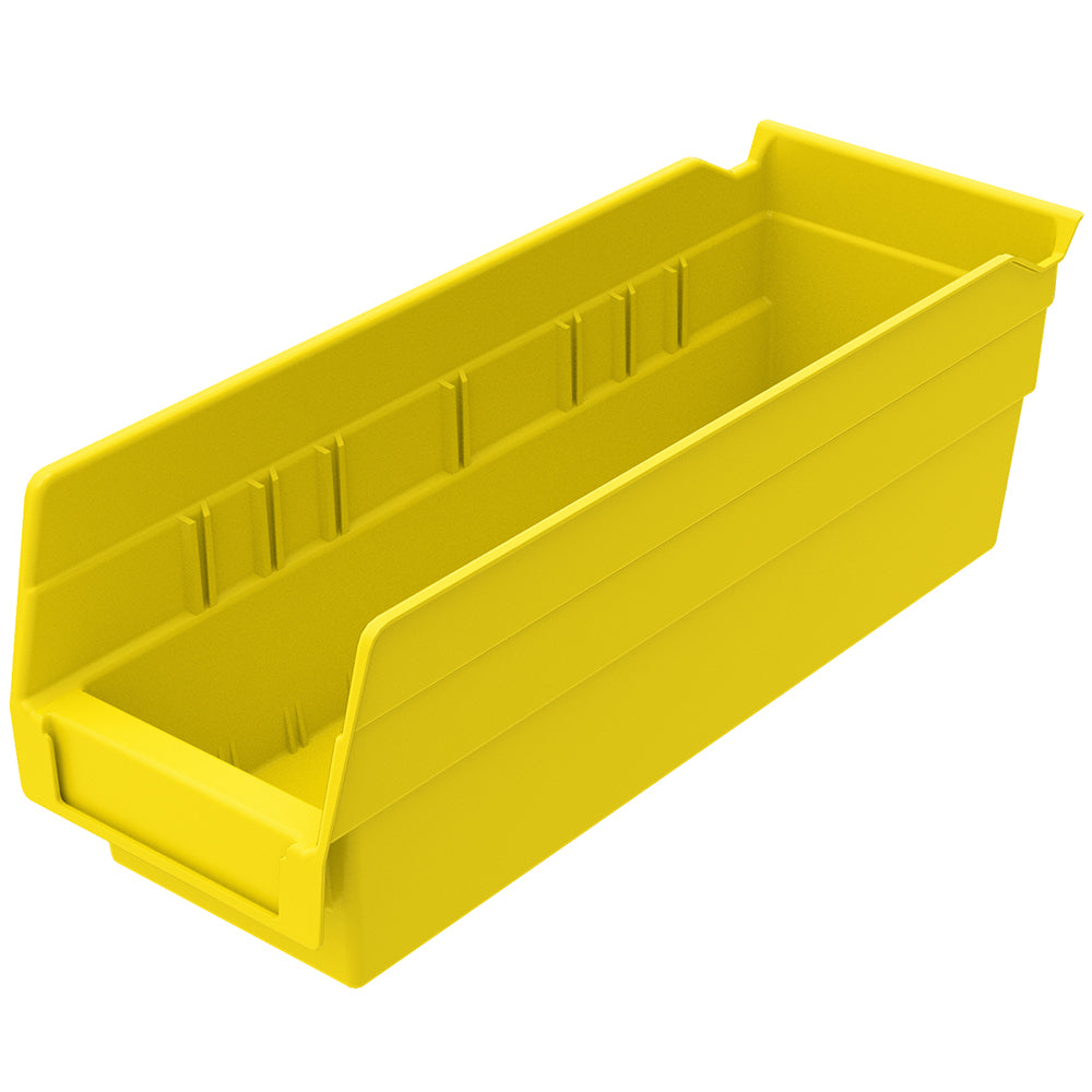 11-5/8"d x 4-1/8"w x 4"h Nesting Shelf Bins - 24 Pack