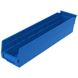 17-7/8"d x 4-1/8"w x 4"h Nesting Shelf Bins - 12 Pack